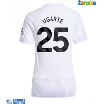 Manchester United Manuel Ugarte #25 Gostujuci Dres za Ženska 2025-26 Kratak Rukav